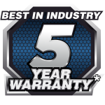 New 5 Year Warranty Update For Website